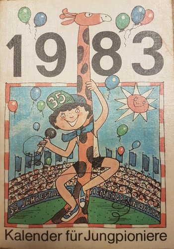 Alter ddr pionierkalender 1983 - alter,