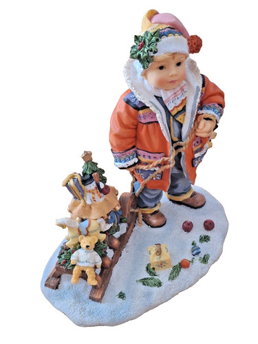 Santa little helper figur - santa's,
