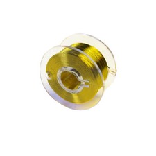 Kupferlackdraht 1x0,1mm extra dünn gelb 100 Meter CU Draht Spule Modellbau 