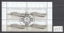 Mi.-Nr. 2527, "225. Geb. Karl Friedrich Schinkel", 4er Block mit Rand u. ESST