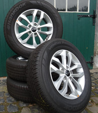 Sommerräder 215/70R16 original KIA Sportage auf Alufelgen 6,5x16" DOT 2821, 7 mm