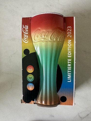 Coca cola regenbogen glas 2023 - coca-cola,