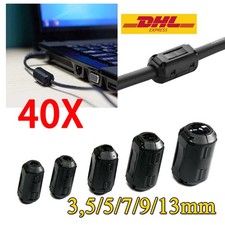 40 Pcs Klapp Ferrit Filter