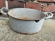 Metallwanne Wanne Pflanzbehälter Garten Pflanzgefäß Pflanzen Deko Bepflanzung 