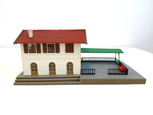 Bahnhof bahnsteig h0 - bahnhof,