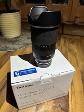 TAMRON 18-300 mm F/3.5-6.3 Di III-A VC VXD E-MOUNT OBJEKTIV APS-C SONY ALPHA 6**