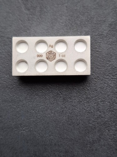 1oz silber barren lego - barren, art