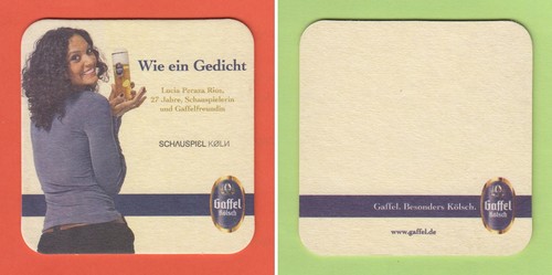 Bierdeckel gaffel kölsch - gaffel,
