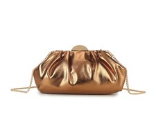 Neu Damen Glitzer Clutch Tasche Kunstleder Abend Hochzeit Braut Abschlussball Handtasche