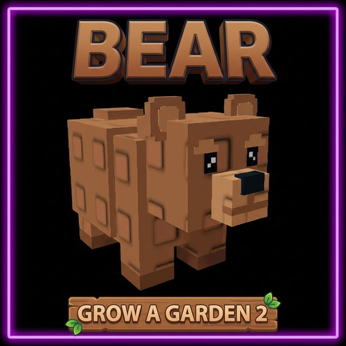 Bear grow a garden 2 - bear,