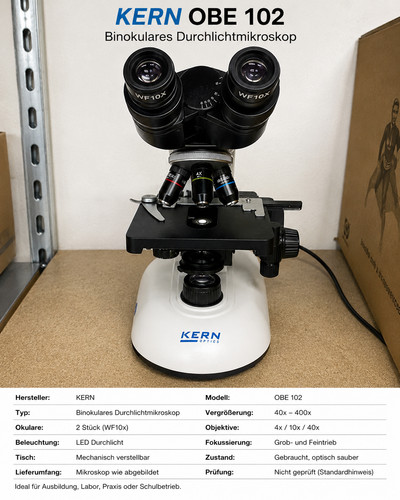 Kern obe 102 binokulares - kern,