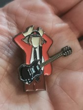 AC/DC Angus Young Bon Scott Highway To Hell Pin Badge Patch Neu Hochwertig