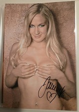 Originalautogramm Janine