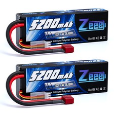 2x Zeee 2S 7,4V Lipo Akku