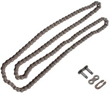 Pocket Bike Kette Dünn 25H mit 70 Glieder und Schloß Antriebskette E-Scooter YBN