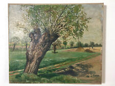 J. RICHTER Altes Original ( von 1911 ) Ölgemälde, signiert 