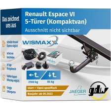 ANHÄNGERKUPPLUNG für Renault