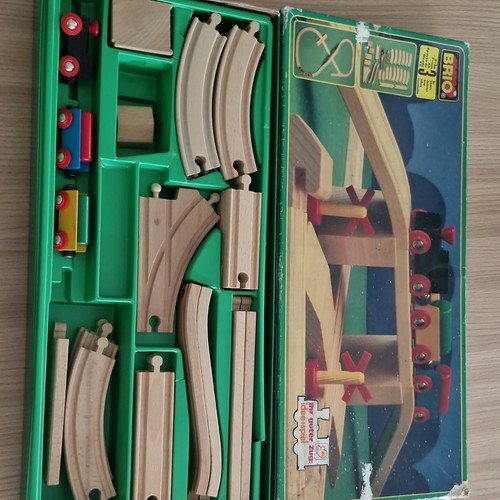 Vintage brio holz zug set - holz,