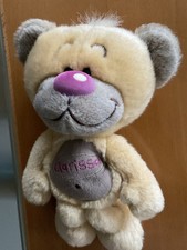 Pimboli 21cm Kuscheltier Name Clarissa Teddy Bär von Depesche