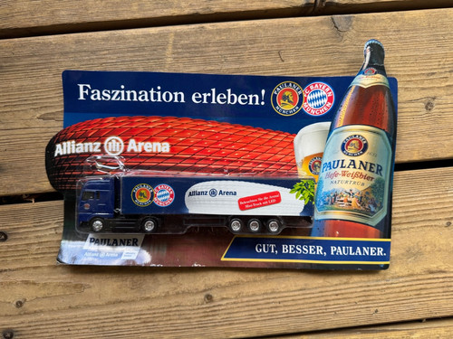Paulaner brauerei werbetruck - paulaner,