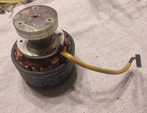 Asc 6000 papst reel motor - asc,