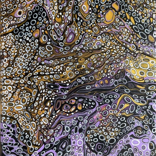 Original acryl gemälde bild - original,