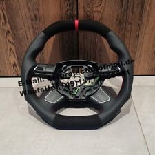 AUSTAUSCH Lenkrad Lederlenkrad AUDi A4 B8 8K Facelift ABGEFLACHT