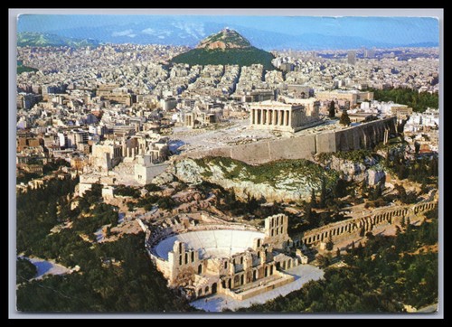 Ansichtskarte athen - ansichtskarte,