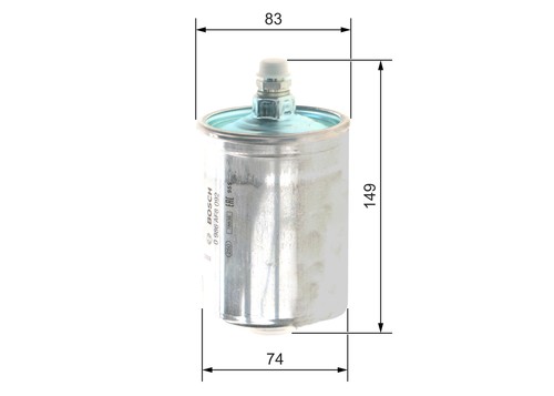 Bosch kraftstofffilter ø74mm - bosch,