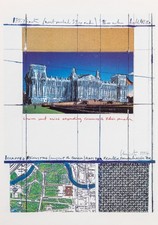 Christo kunstpostkarte - christo,
