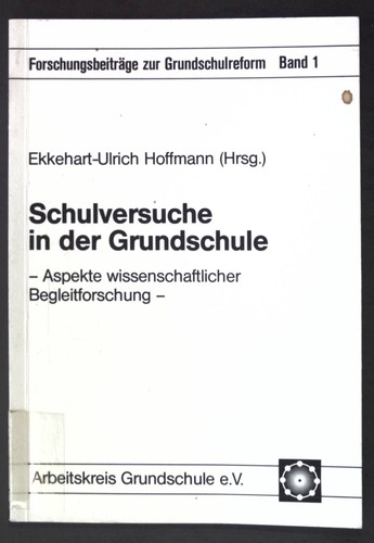 Schulversuche der - schulversuche,