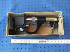 Altes kleines Mikroskop von Tierarzt - für Trichinen - OPTICO 38 - ca. 1900