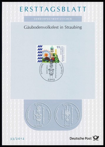 Brd bund etb ersttagsblatt - bund,