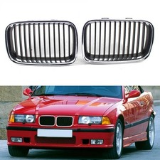 Kühlergrill Grill SET Schwarz