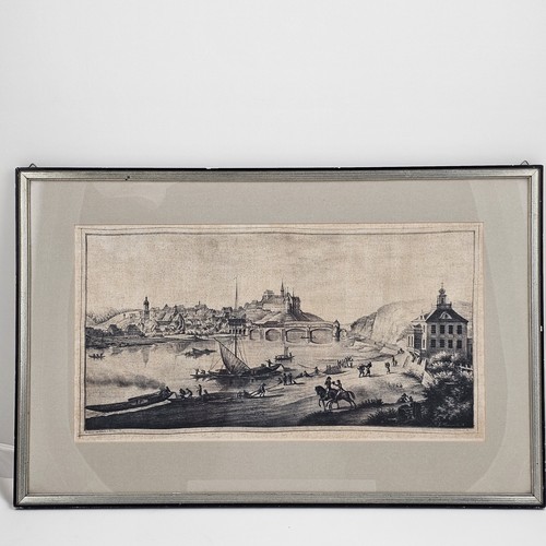 Antike lithographie meißen - lithographie,