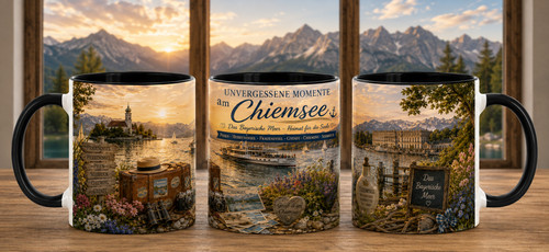 Chiemsee souvenir tasse - souvenir,
