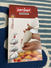 Zenker by Fackelmann Einweg Spritzbeutel mit 3 Spritztüllen