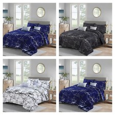 Bettbezug Set 4 teilig Marmor