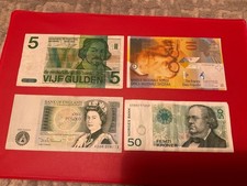 4 Geldscheine 10 Franken 5