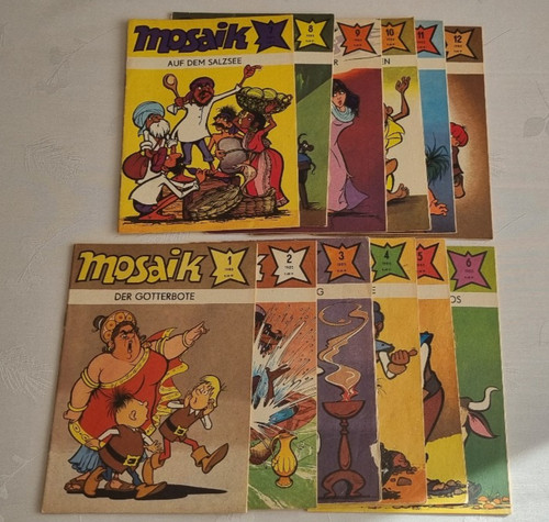 Mosaik abrafaxe jahrgang - mosaik,