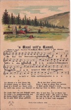 Liederkarte. S Annl mit´n