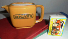 Kleiner brauner RICARD Krug, Anis Pastis Wasserkrug