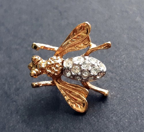 Vintage insekten pin fliege - vintage,