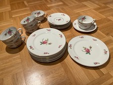 Porzellan Kaffee-Service, 6 Personen, Rosenthal Bavaria "Madeleine", 18-teilig