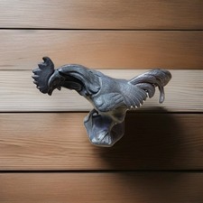 Zinnfigur,Deko, Hahn mit Funktion,Aufklappbar als Aufbewahrung verwendbar.