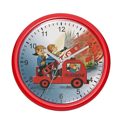 Feuerwehr wanduhr für kinder - für,