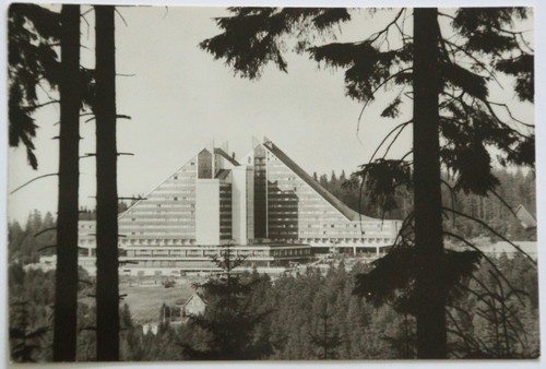 Postkarte oberhof interhotel - postkarte,