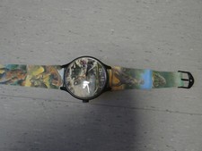 Wanduhr Dinosaurier, im Stil einer Armbanduhr, Neu, bisher ungenutzt