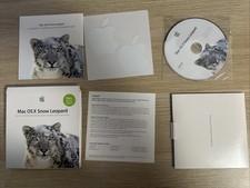 Mac OS x Snow Leopard 10.6.3 DVD mit Apple Sticker Orginal Deutsch