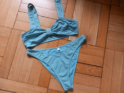 Bikini mit breiten trägern - mit,